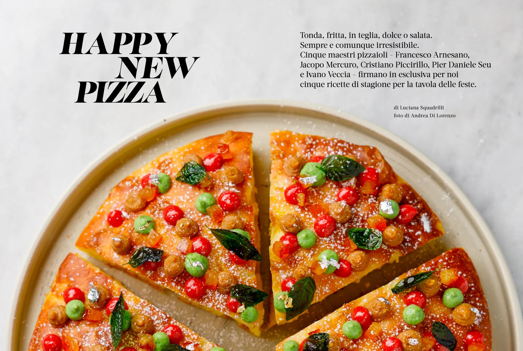 Happy New Pizza - Food & Wine Italy